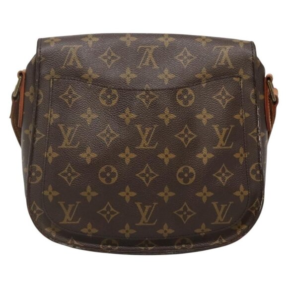Authentic LOUIS VUITTON Monogram Saint Cloud GM Shoulder Bag Vintage M51242 - Picture 9 of 16